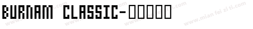 burnam classic字体转换